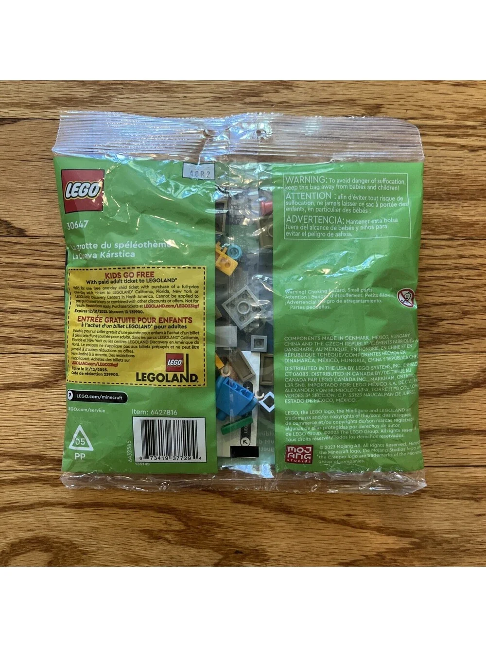 Lego 30647 - Minecraft - THE DRIPSTONE CAVERN - new/Sealed
